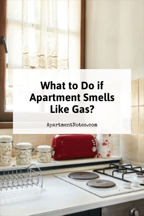 why does my apartment smell like gas